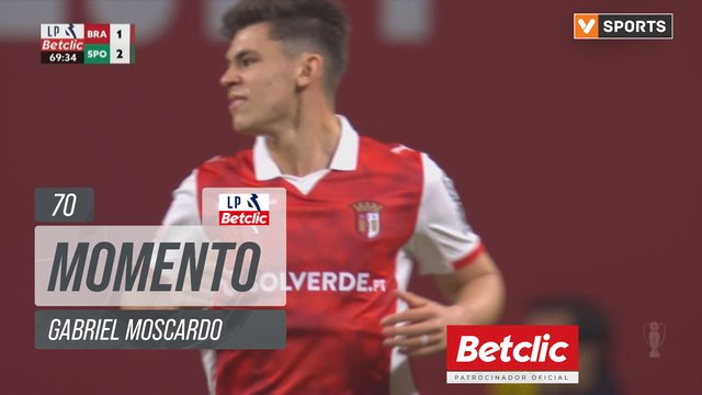 Braga, Jogada, Gabriel Moscardo aos 70'