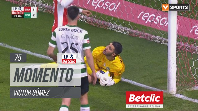 Braga, Jogada, Victor Gómez aos 75'
