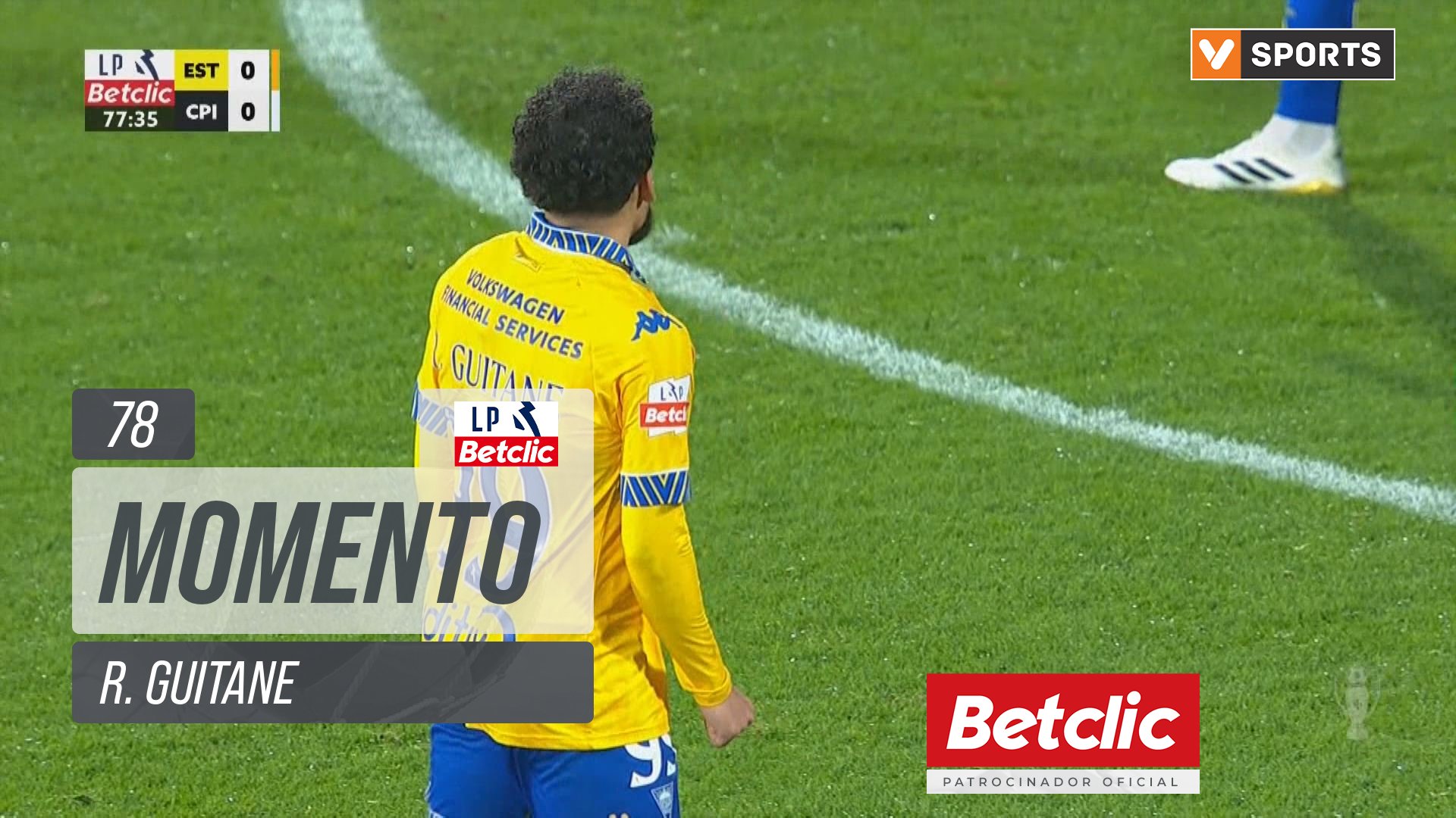 Estoril, Jogada, R. Guitane aos 78'