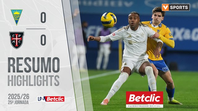 Liga Portugal Betclic (25ªJ): Resumo Estoril 0-0 Casa Pia