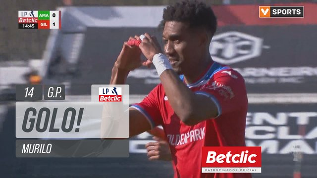 GOLO! Gil Vicente, Murilo aos 14', Estrela Amadora 0-1 Gil Vicente