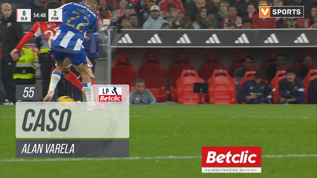 FC Porto, Caso, Alan Varela aos 55'