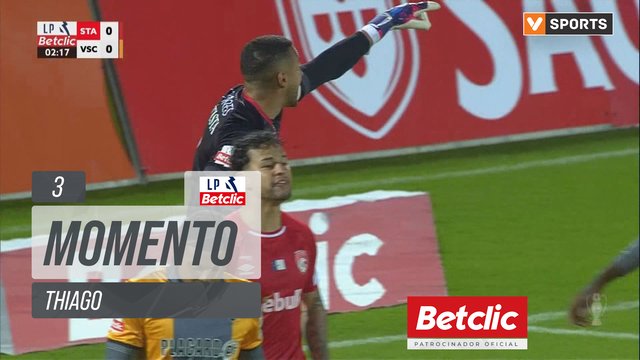 Vitória SC, Jogada, Thiago aos 3'