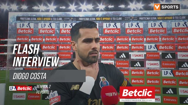 I Liga (#25) | Benfica 2-2 FC Porto: Flash Interview Diogo Costa