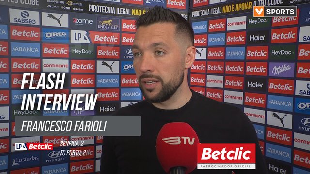 I Liga (#25) | Benfica 2-2 FC Porto: Flash Interview Francesco Farioli