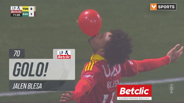GOLO! Rio Ave, Jalen Blesa aos 70', Tondela 0-1 Rio Ave