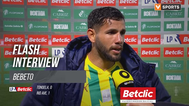 I Liga (#25) | Tondela 0-1 Rio Ave: Flash Interview Bebeto