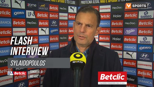 I Liga (#25) | Tondela 0-1 Rio Ave: Flash Interview Sylaidopoulos
