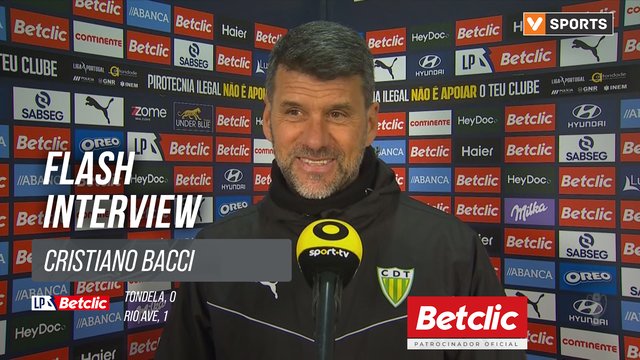 I Liga (#25) | Tondela 0-1 Rio Ave: Flash Interview Cristiano Bacci