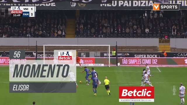 Famalicão, Jogada, Elisor aos 56'