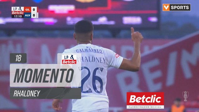 Alverca, Jogada, Rhaldney aos 18'