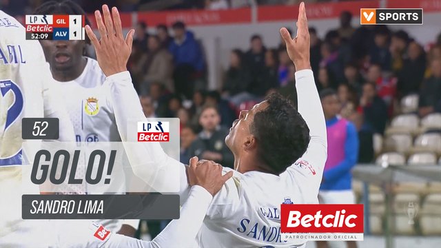 GOLO! Alverca, Sandro Lima aos 52', Gil Vicente 1-1 Alverca
