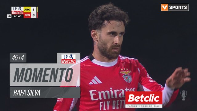 Benfica, Jogada, Rafa Silva aos 45'+4'
