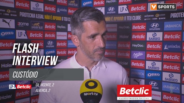 I Liga (#26) | Gil Vicente 2-2 Alverca: Flash Interview Custódio