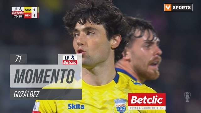 Arouca, Jogada, Gozálbez aos 71'