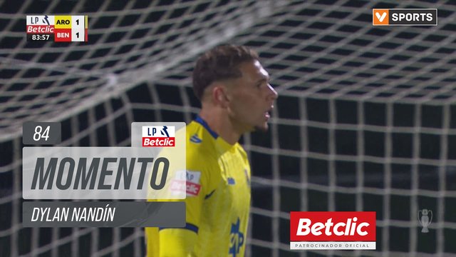 Arouca, Jogada, Dylan Nandín aos 84'