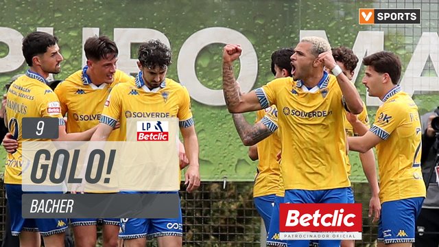 GOLO! Estoril, Bacher aos 9', Nacional 0-1 Estoril