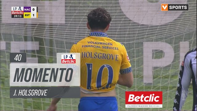 Estoril, Jogada, J. Holsgrove aos 40'
