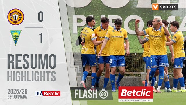 Liga Portugal Betclic (26ªJ): Resumo Flash Nacional 0-1 Estoril