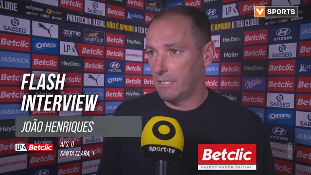 I Liga (#26) | AFS 0-1 Santa Clara: Flash Interview Petit