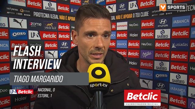 I Liga (#26) | Nacional 0-1 Estoril: Flash Interview Tiago Margarido