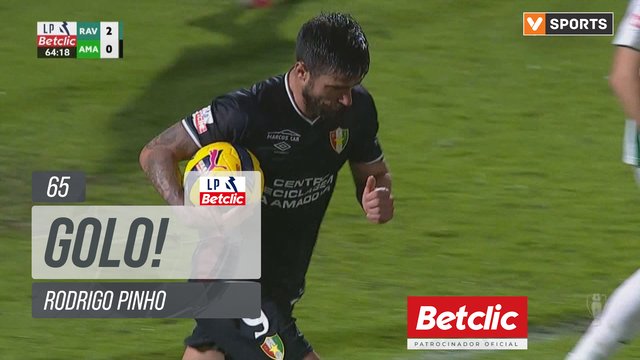 GOLO! Estrela Amadora, Rodrigo Pinho aos 65', Rio Ave 2-1 Estrela Amadora