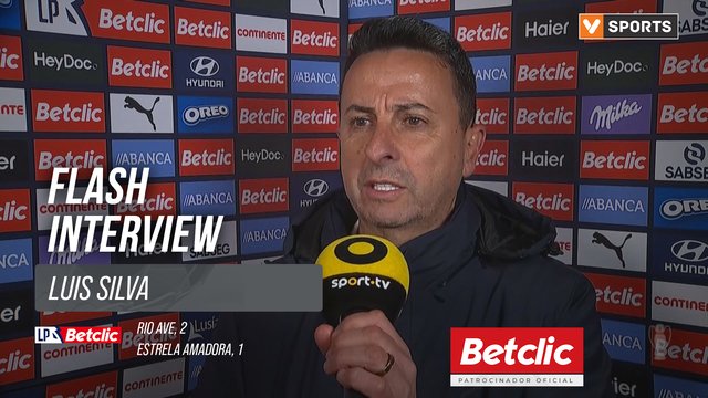 I Liga (#26) | Rio Ave  2-1 Estrela Amadora: Flash Interview Luis Silva