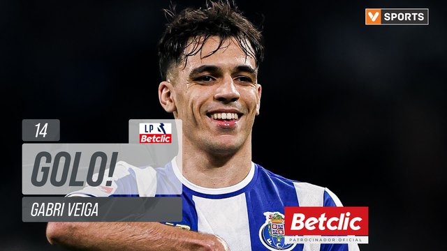 GOLO! FC Porto, Gabri Veiga aos 14', FC Porto 1-0 Moreirense