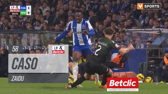 FC Porto, Caso, Zaidu aos 58'