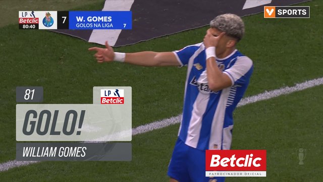 GOLO! FC Porto, William Gomes aos 81', FC Porto 3-0 Moreirense