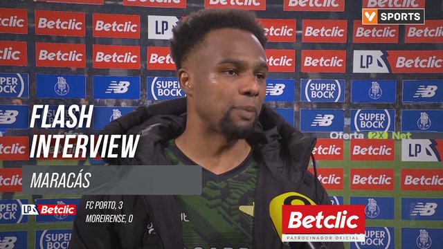 I Liga (#26) | FC Porto 3-0 Moreirense: Flash Interview Maracás