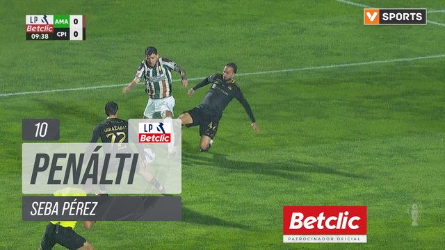 Casa Pia, Penálti, Seba Pérez aos 10'