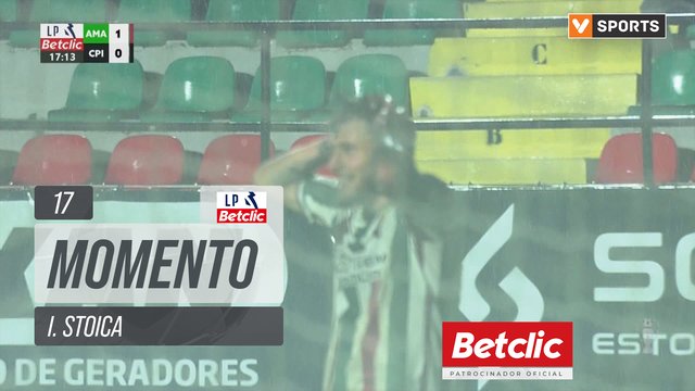 Estrela Amadora, Jogada, I. Stoica aos 17'