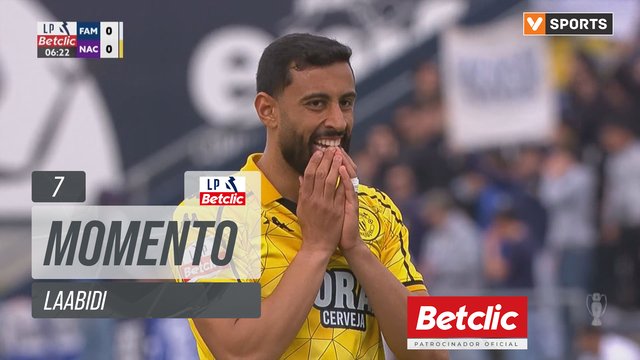 Nacional, Jogada, Laabidi aos 7'