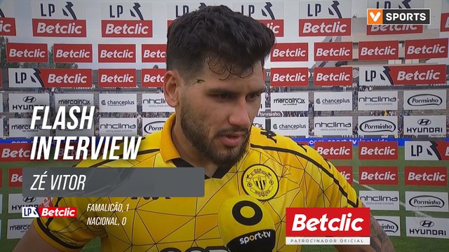 I Liga (#27) | Famalicão 1-0 Nacional: Flash Interview Zé Vitor