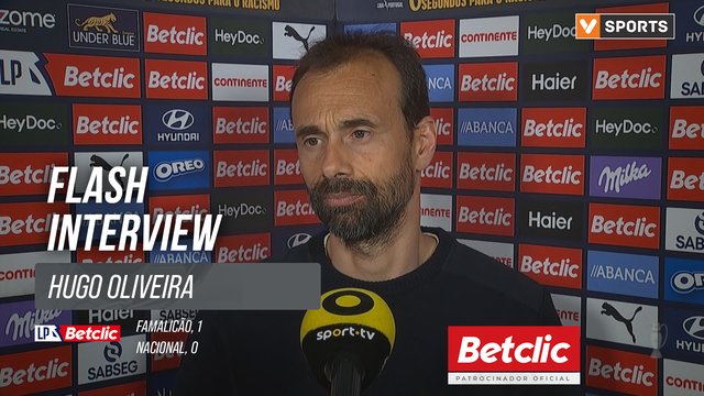 I Liga (#27) | Famalicão 1-0 Nacional: Flash Interview Hugo Oliveira