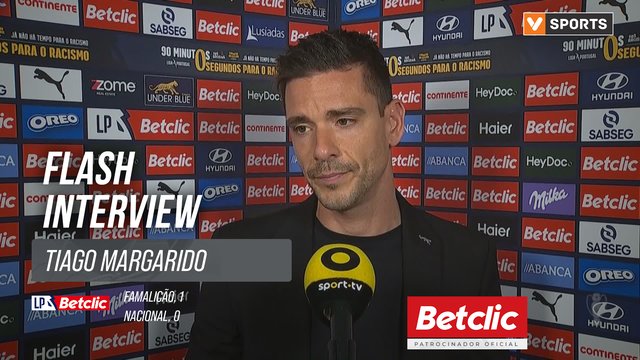 I Liga (#27) | Famalicão 1-0 Nacional: Flash Interview Tiago Margarido