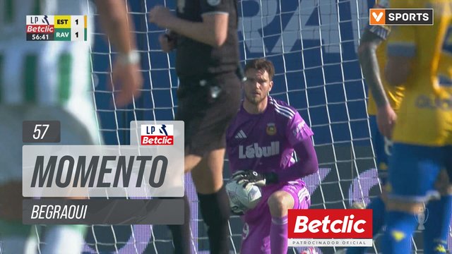 Estoril, Jogada, Begraoui aos 57'