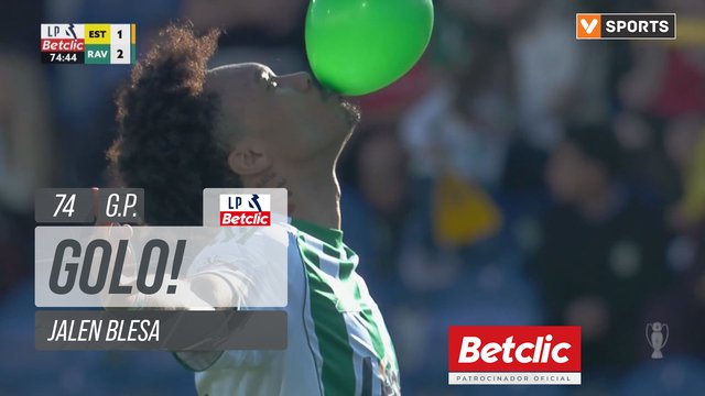 GOLO! Rio Ave, Jalen Blesa aos 74', Estoril 1-2 Rio Ave
