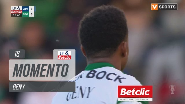 Sporting, Jogada, Geny aos 16'