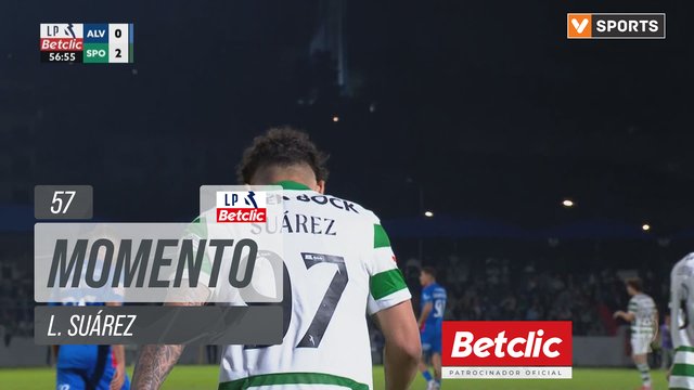 Sporting, Jogada, L. Suárez aos 57'