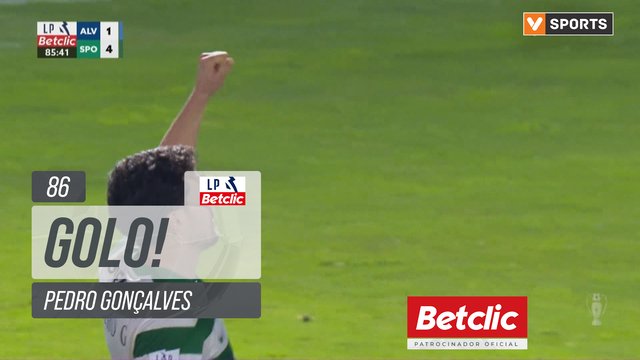 GOLO! Sporting, Pedro Gonçalves aos 86', Alverca 1-4 Sporting