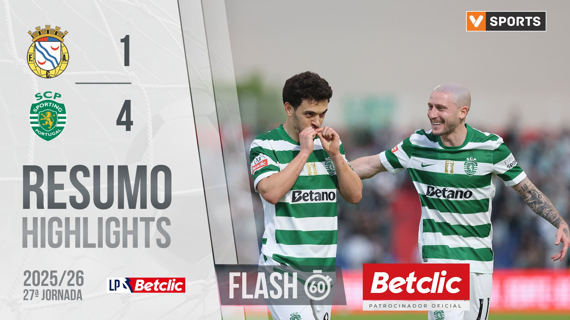 Confira o resumo/melhores momentos do Alverca - Sporting