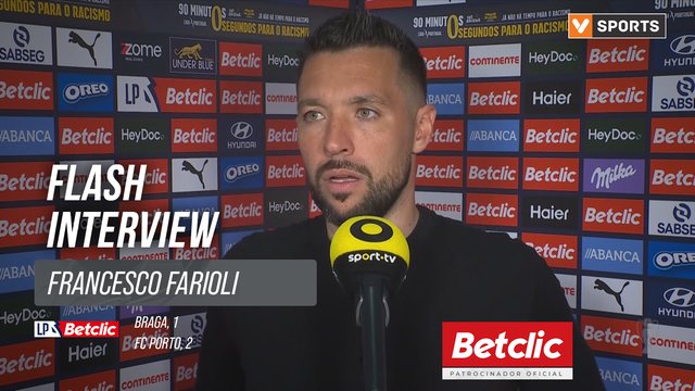I Liga (#27) | Braga 1-2 FC Porto: Flash Interview Francesco Farioli