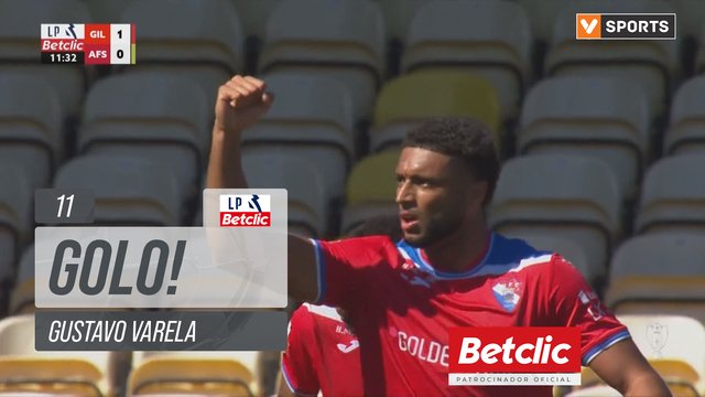GOLO! Gil Vicente, Gustavo Varela aos 11', Gil Vicente 1-0 AFS