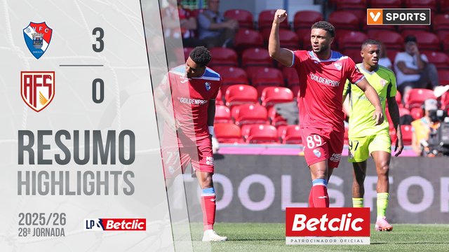 Liga Portugal Betclic (28ªJ): Resumo Gil Vicente 3-0 AFS