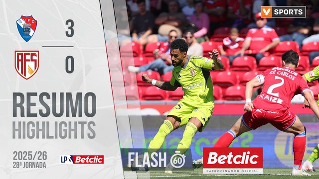 Liga Portugal Betclic (28ªJ): Resumo Flash Gil Vicente 3-0 AFS