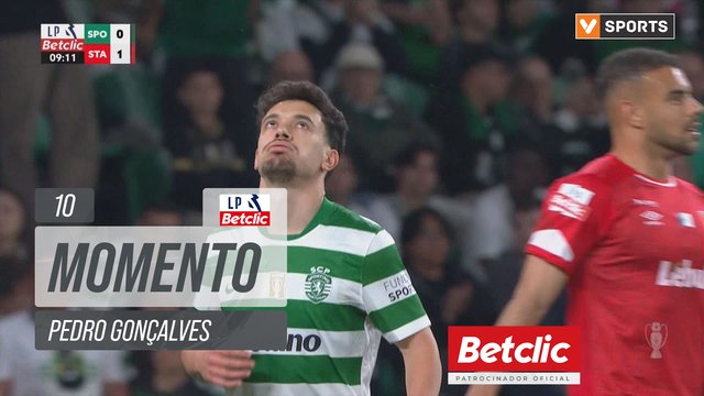 Sporting, Jogada, Pedro Gonçalves aos 10'