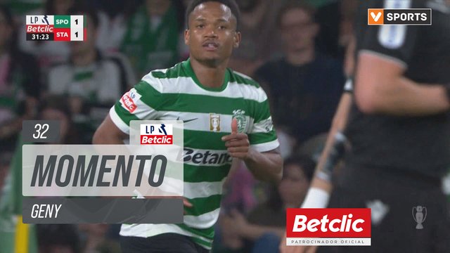 Sporting, Jogada, Geny aos 32'