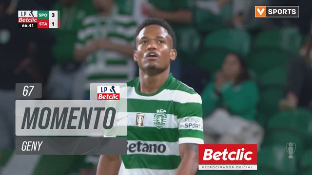 Sporting, Jogada, Geny aos 67'